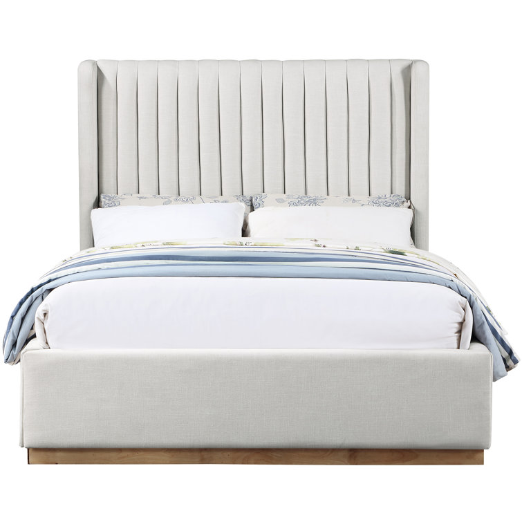 Kira channel deals tufted upholstered bed